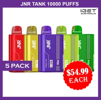 JNR TANK – 10000 PUFFS – 5 PACK JNR TANK – 10000 PUFFS – 5 PACK
